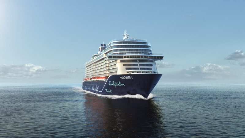 kreuzfahrt-anker.de TUI Cruises Mein Schiff 1 Außenansicht der Mein Schiff 1